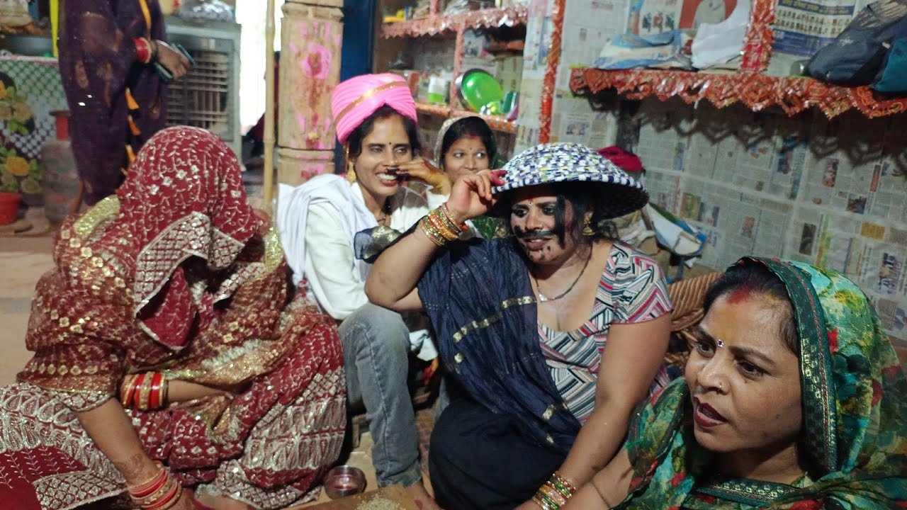 बारात जाने के बाद सब ने मिलकर नाचाया घोड़ा