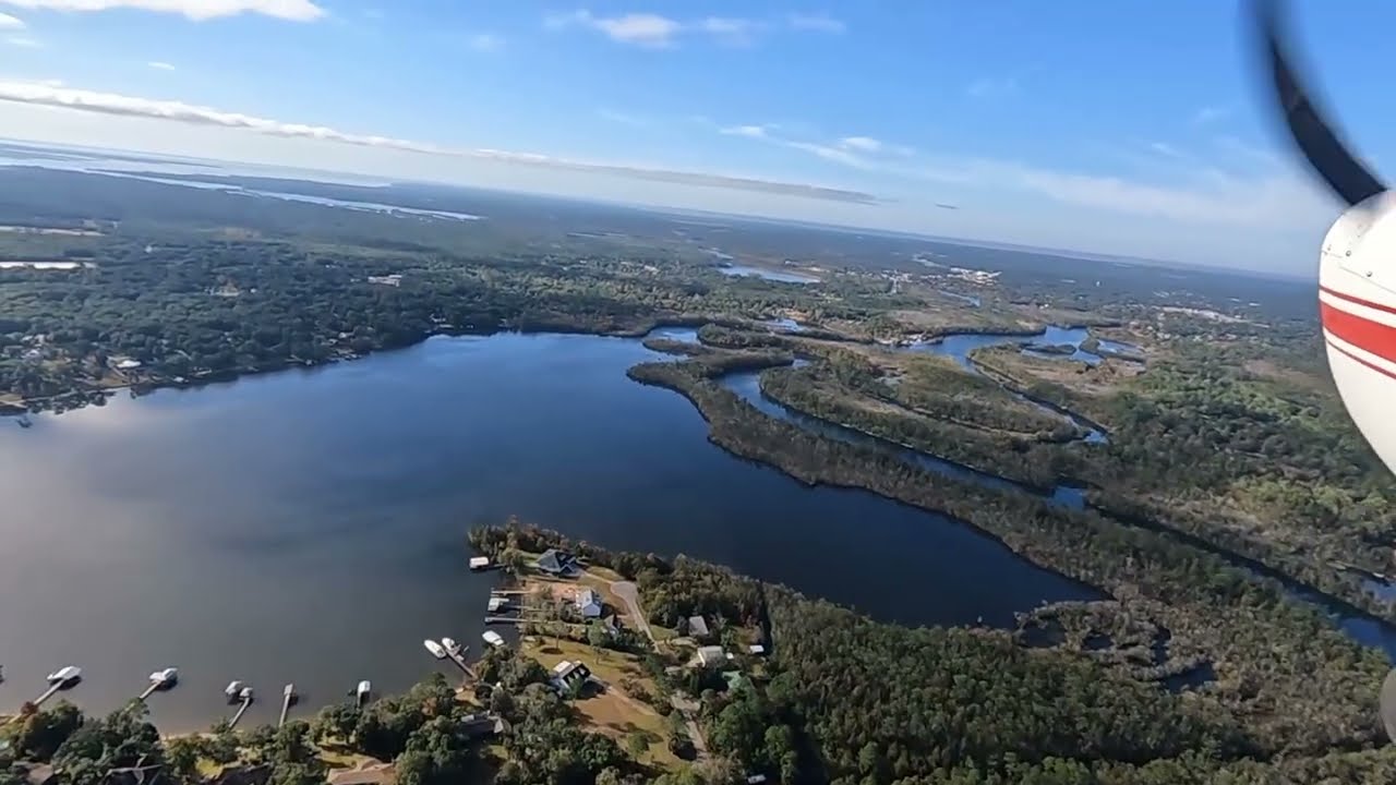 ASMR November Morning Flight around Whiting Field