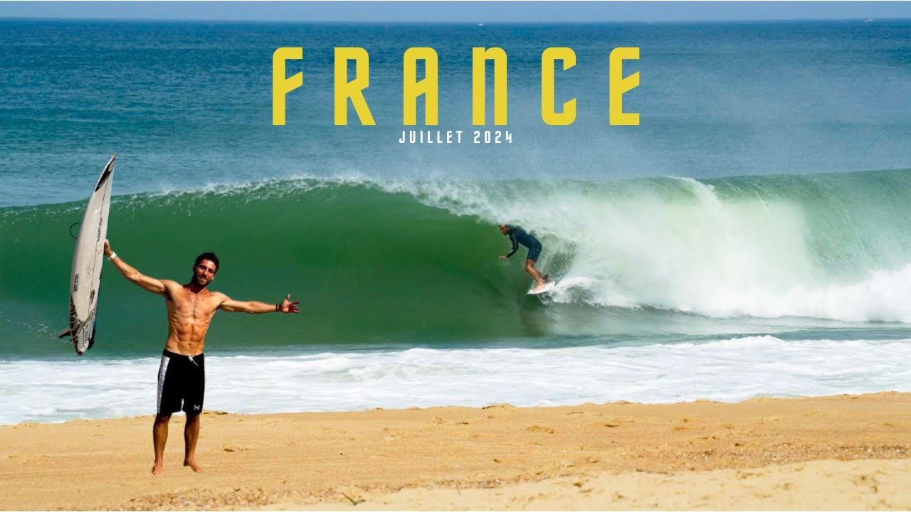 J’AI TROUVÉ UNE BELLE VAGUE EN FRANCE PROCHE DE ( Hossegor …)