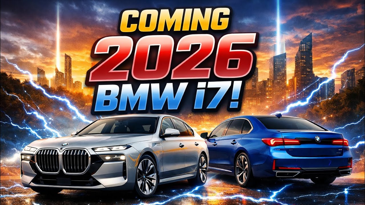 Coming 2026 BMW i7— electric luxury Car  || New BMW Best luxury cars 