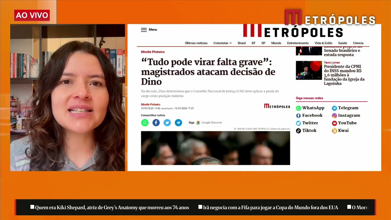 Magistrados atacam decisão de Dino sobre a perda do cargo como punição máxima