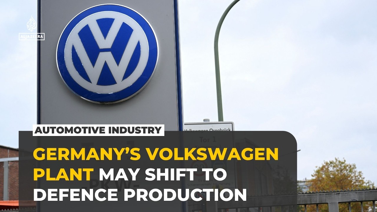 Germany&rsquo;s push to turn Volkswagen plant into Israeli-backed defence hub