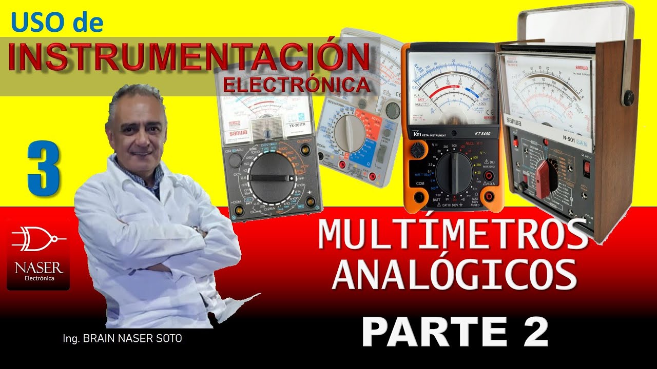 📟 #3 MULTIMETROS ANALOGICOS (PARTE-2) - Fundamentos.