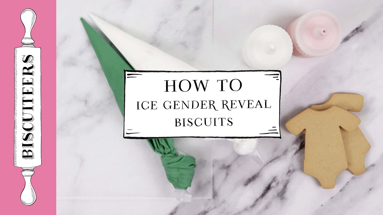 How to Make Gender Reveal Cookies | Hand-iced Biscuits