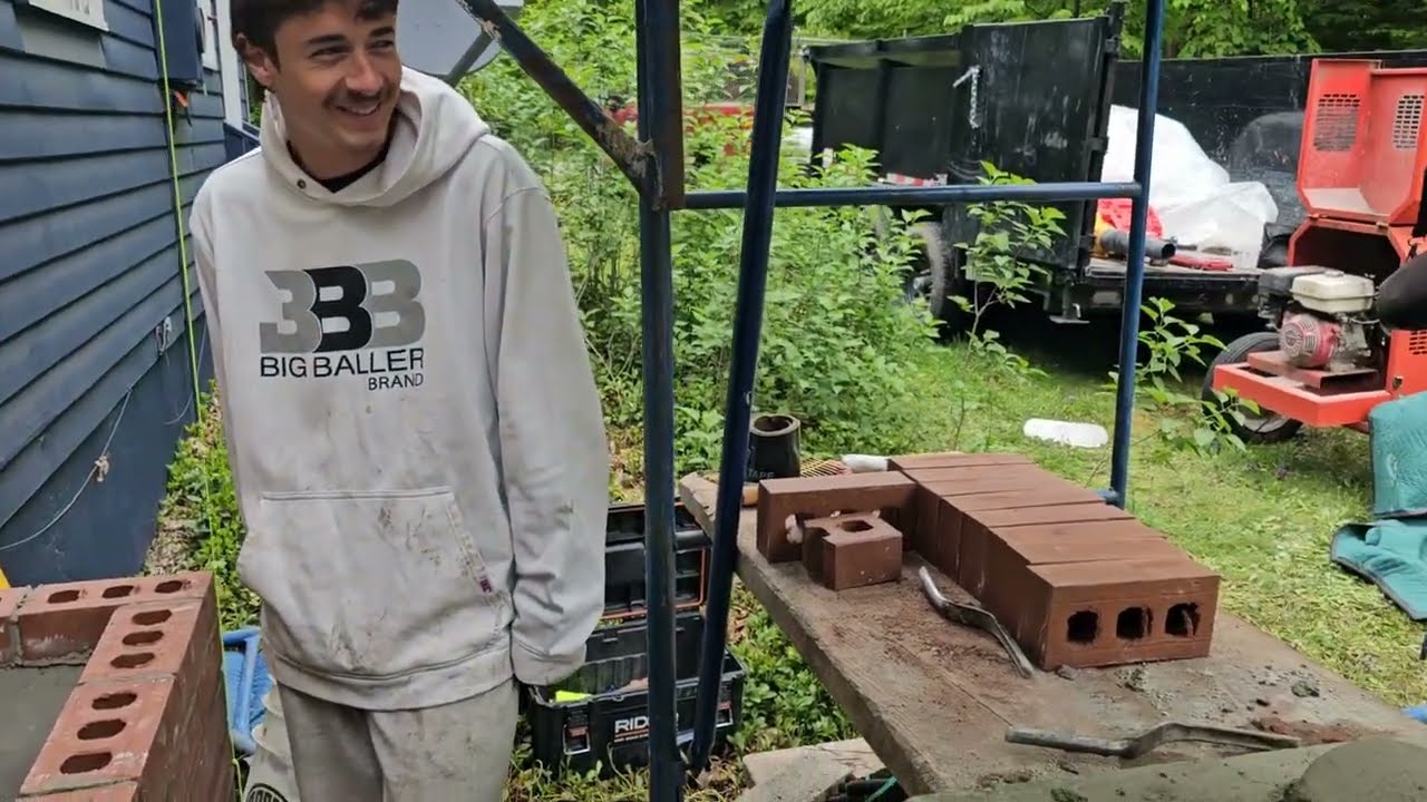 How to build a fireplace (start to finish)