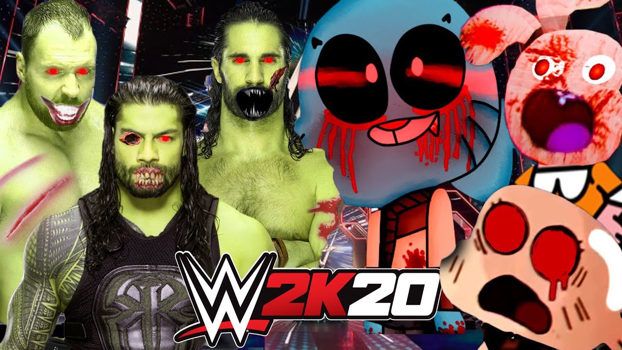 THE UNDEAD SHIELD vs TEAM GUMBALL.EXE | WWE 2K20