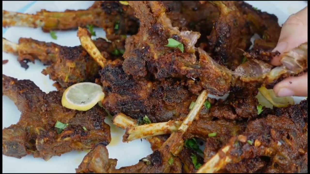 Tandoori Mutton Chops Recipe By Homies Cooking