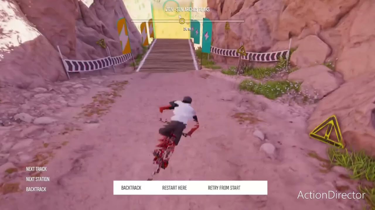 Double backflip - Rider's republic downhill racing #ridersrepublic #downhillracing 