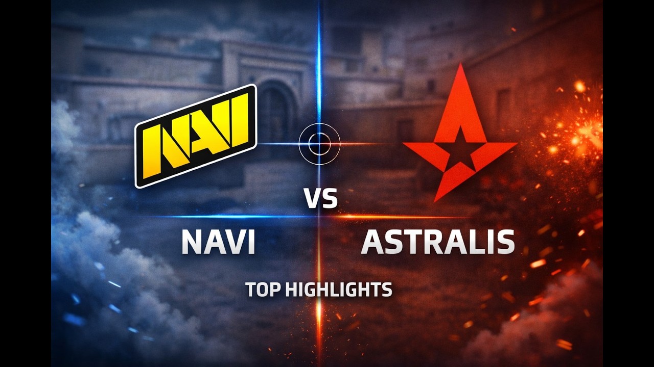 BEST MOMENTS: NAVI vs Astralis🔥 (PGL Cluj-Napoca 2026)