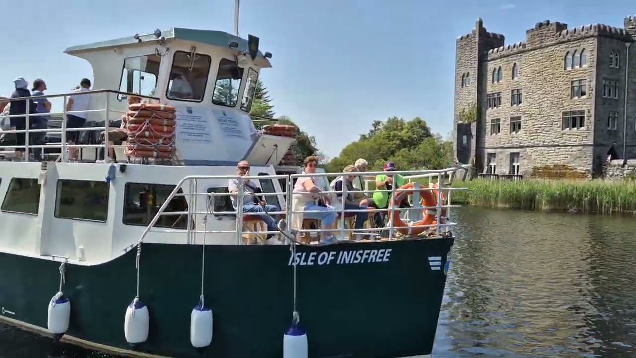 Isle of Inisfree tour boat, near Ashford Castle, Lough Corrib, Ireland