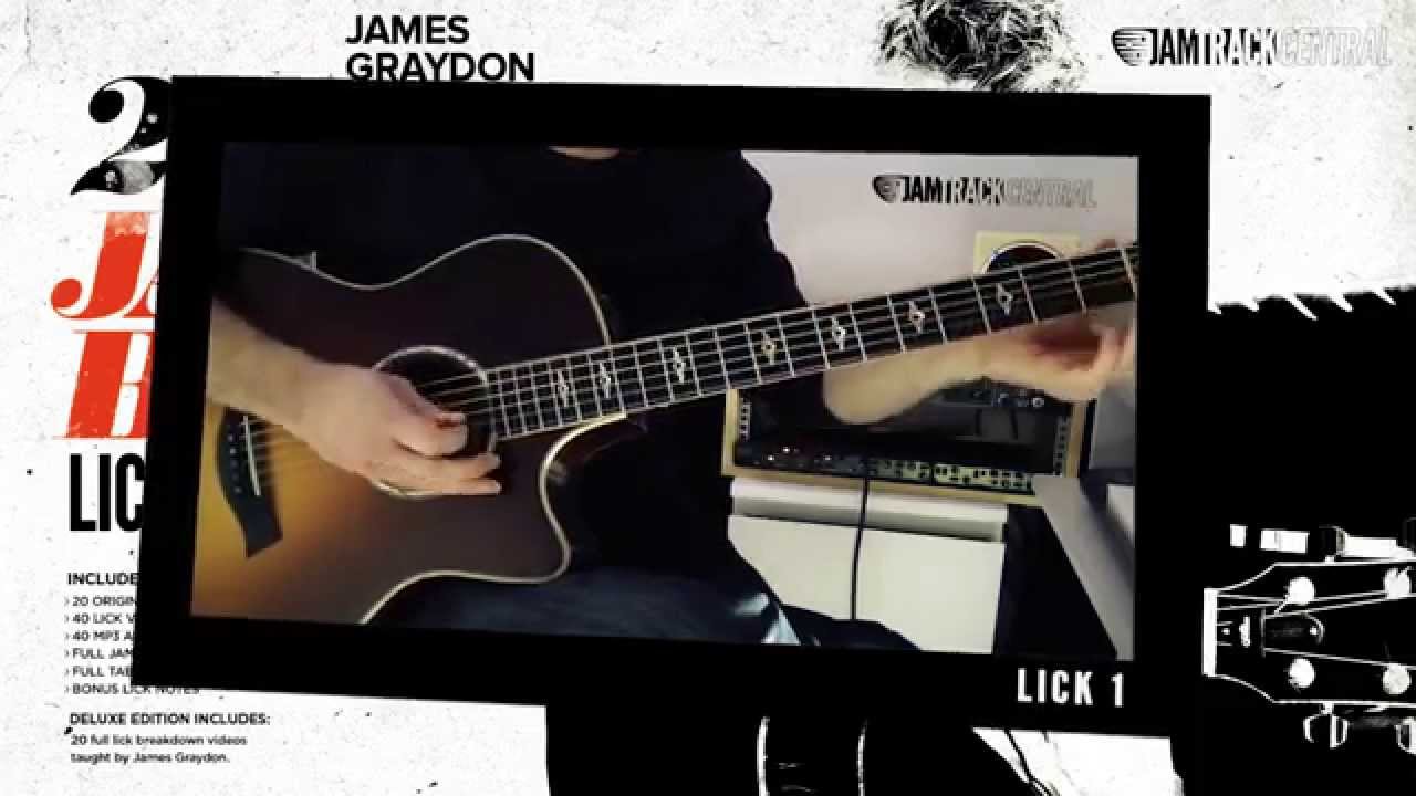 James Graydon's 20 Acoustic Jazzy Blues Licks!! | JTCGuitar.com