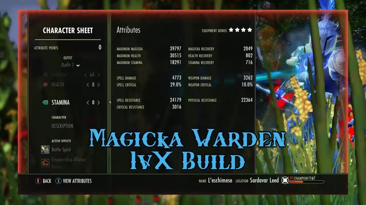 ESO PvP - Magicka Warden 1vX Build - Stonethorn/Markarth - 1vX Gameplay