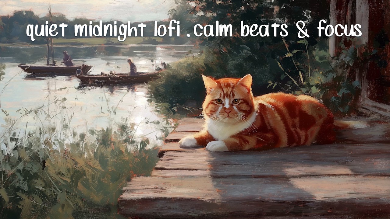 calm desk lofi 🕯️ | slow beats for focus