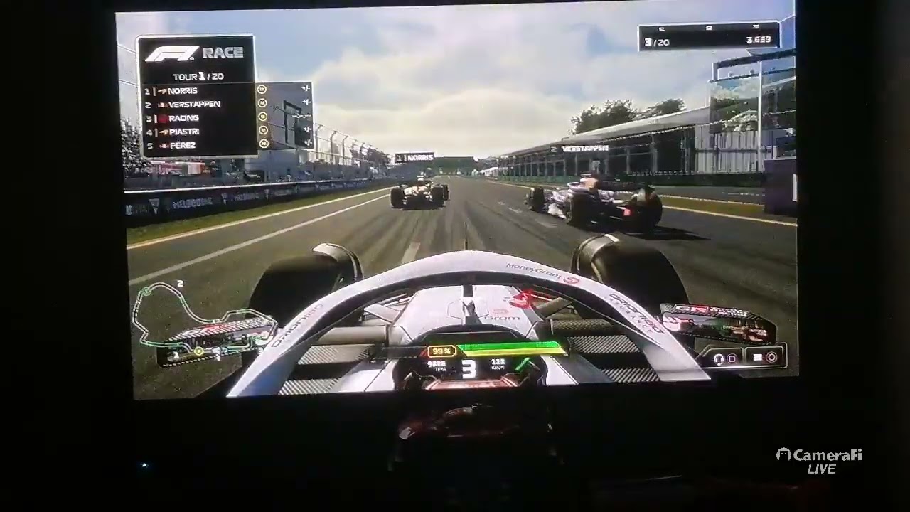 #GHJUVANNIRACING #SIMRACING #F1SIMRACING difficulté 44 avec haas 20 tour le top 