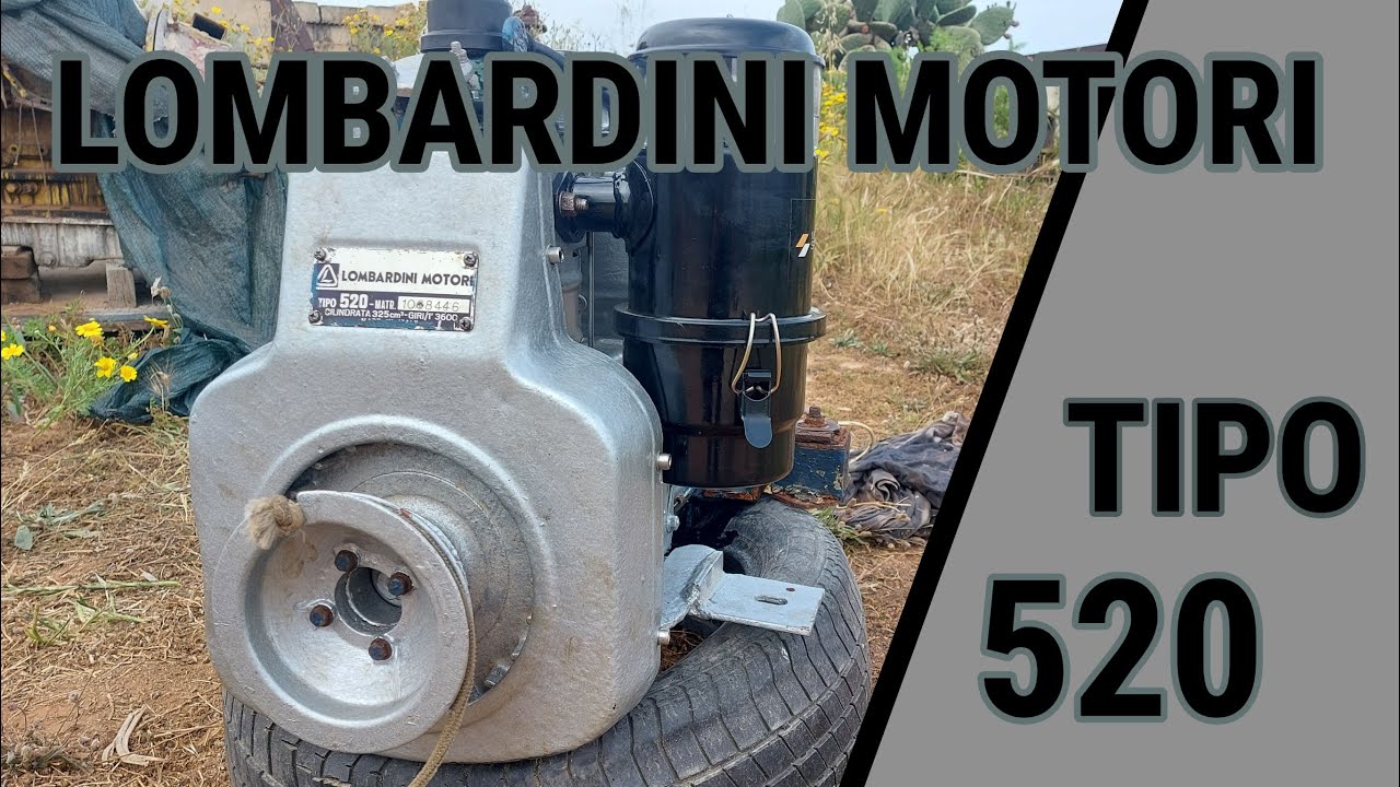 Lombardini  Tipo 520 - Marine engine