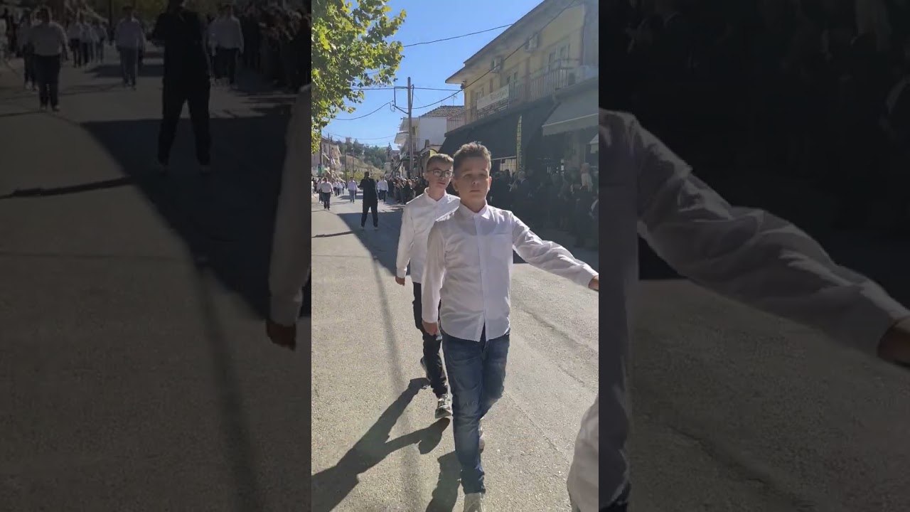 Η μαθητική παρέλαση του ΟΧΙ στη Φαρκαδόνα 2024                                  #παρελασηφαρκαδονας