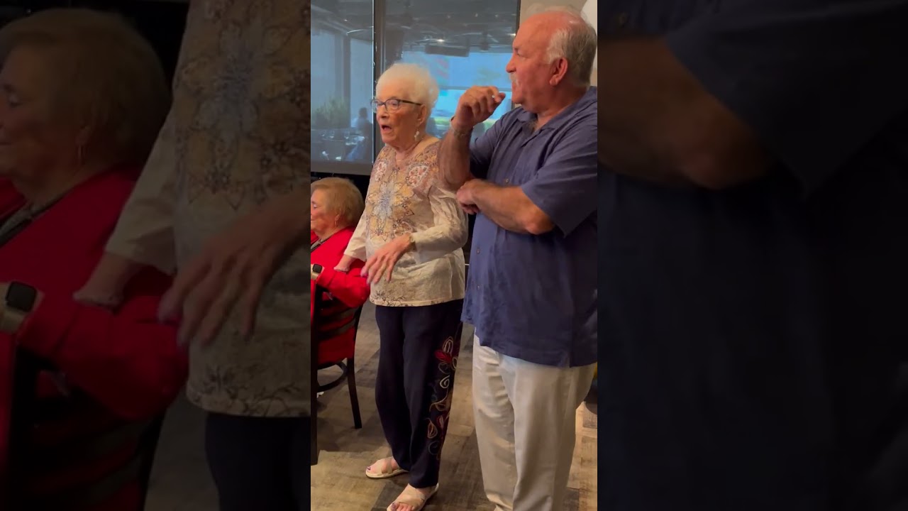 Mom’s speech 95 years young!