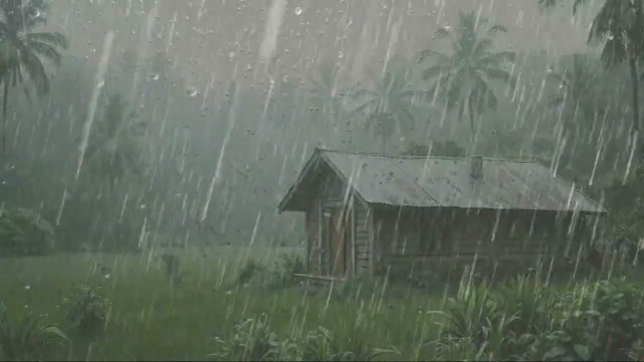 Heavy Rain Sounds – Peaceful Rainfall for Sleep