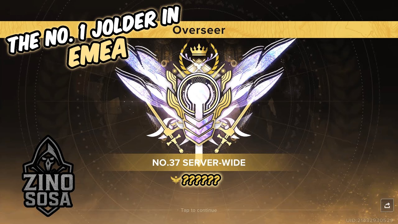 The No. 1 Jolder in EMEA | Destiny: Rising