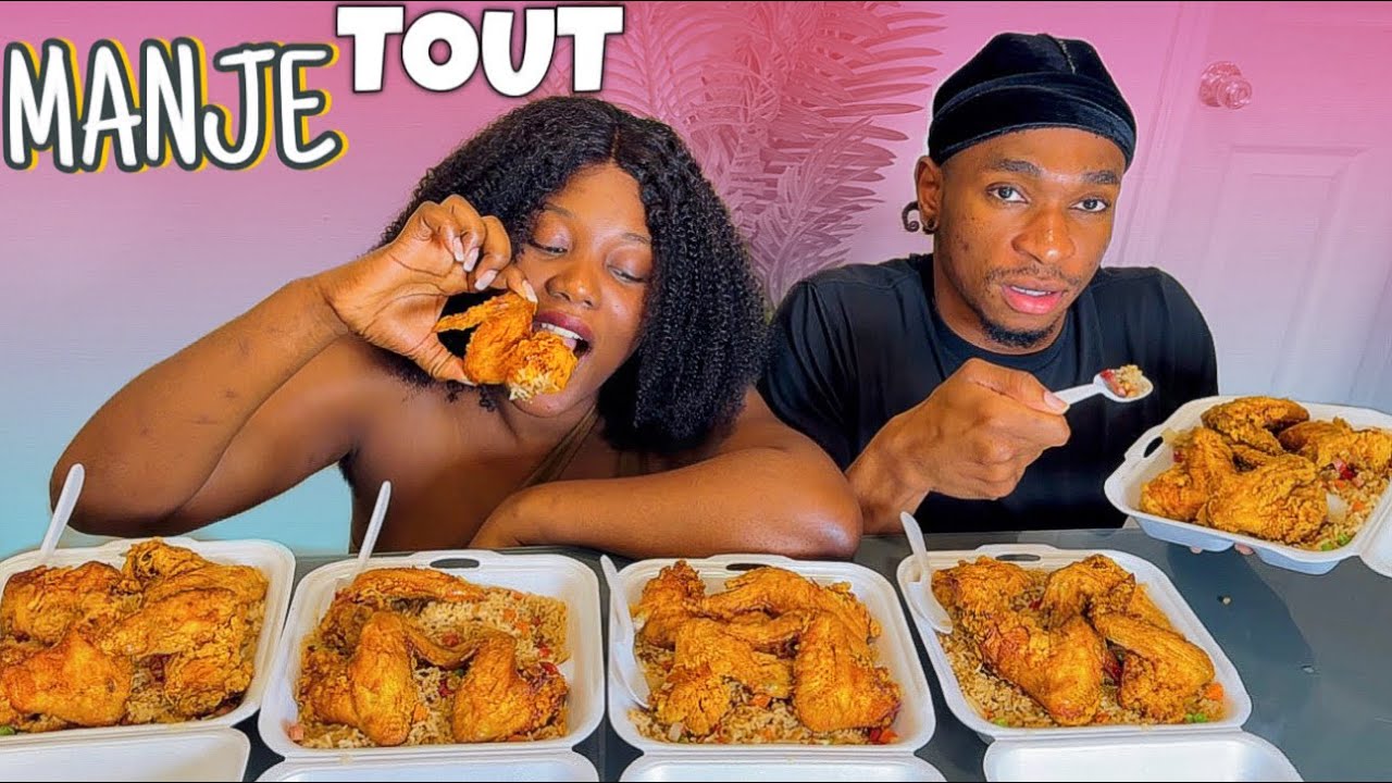 Manje Tout Pla DIRI AK POUL La Nan 10 MINIT Wap Gen $50 Dola Challenge 