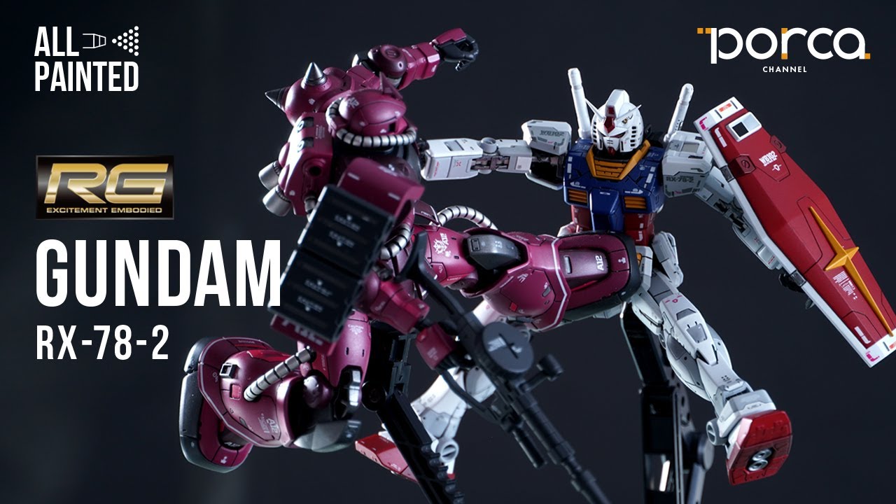#011【ガンプラ全塗装】RG GUNDAM（ガンダム）