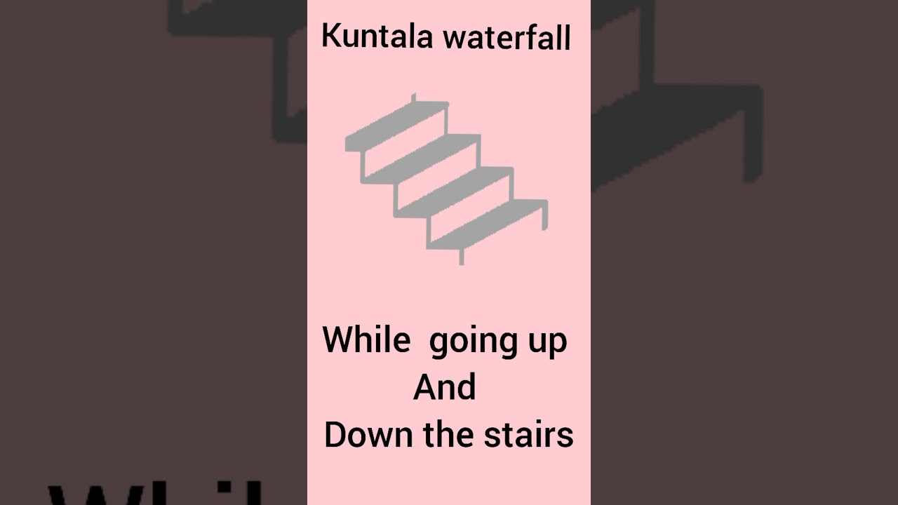 #kuntala Waterfall experience | #short | #travel #triopriya