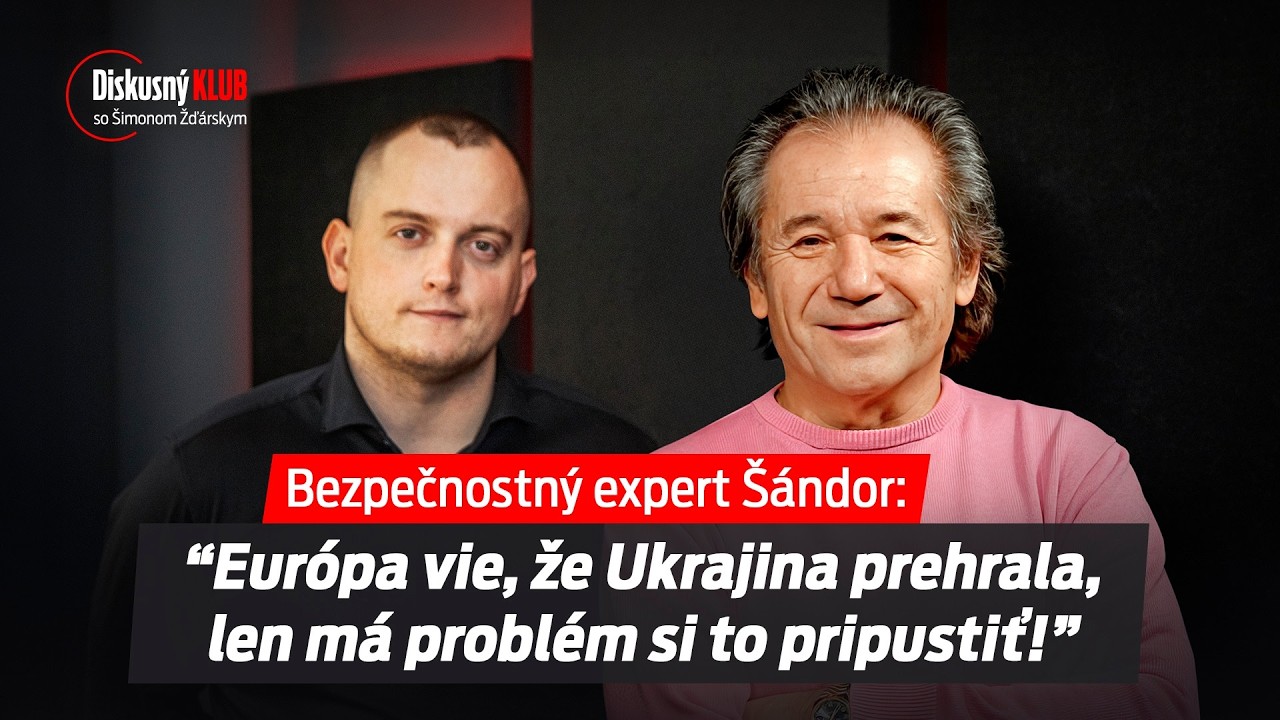 Bezpečnostný expert Šándor: Európa vie, že Ukrajina prehrala, len má problém si to pripustiť!
