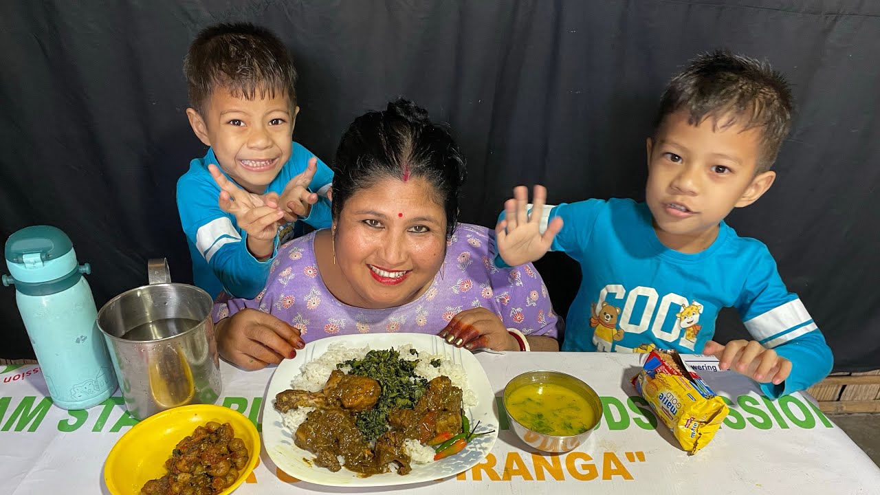 Til chicken aru gahori mangkho😋