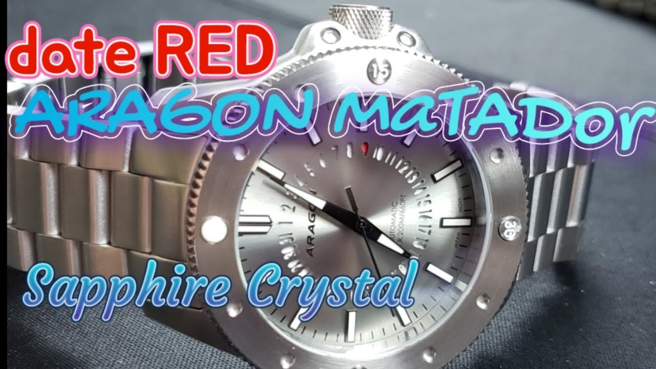 ARAGON MATADOR A462 50mm NEW WATCH UNBOXING