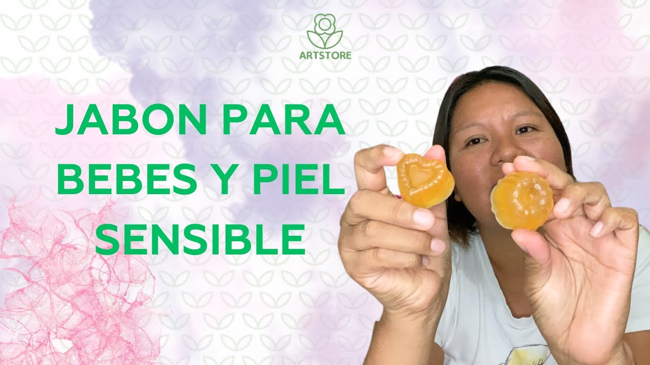 ✅ COMO hacer un JABON de miel para BEBES y piel SENSIBLE