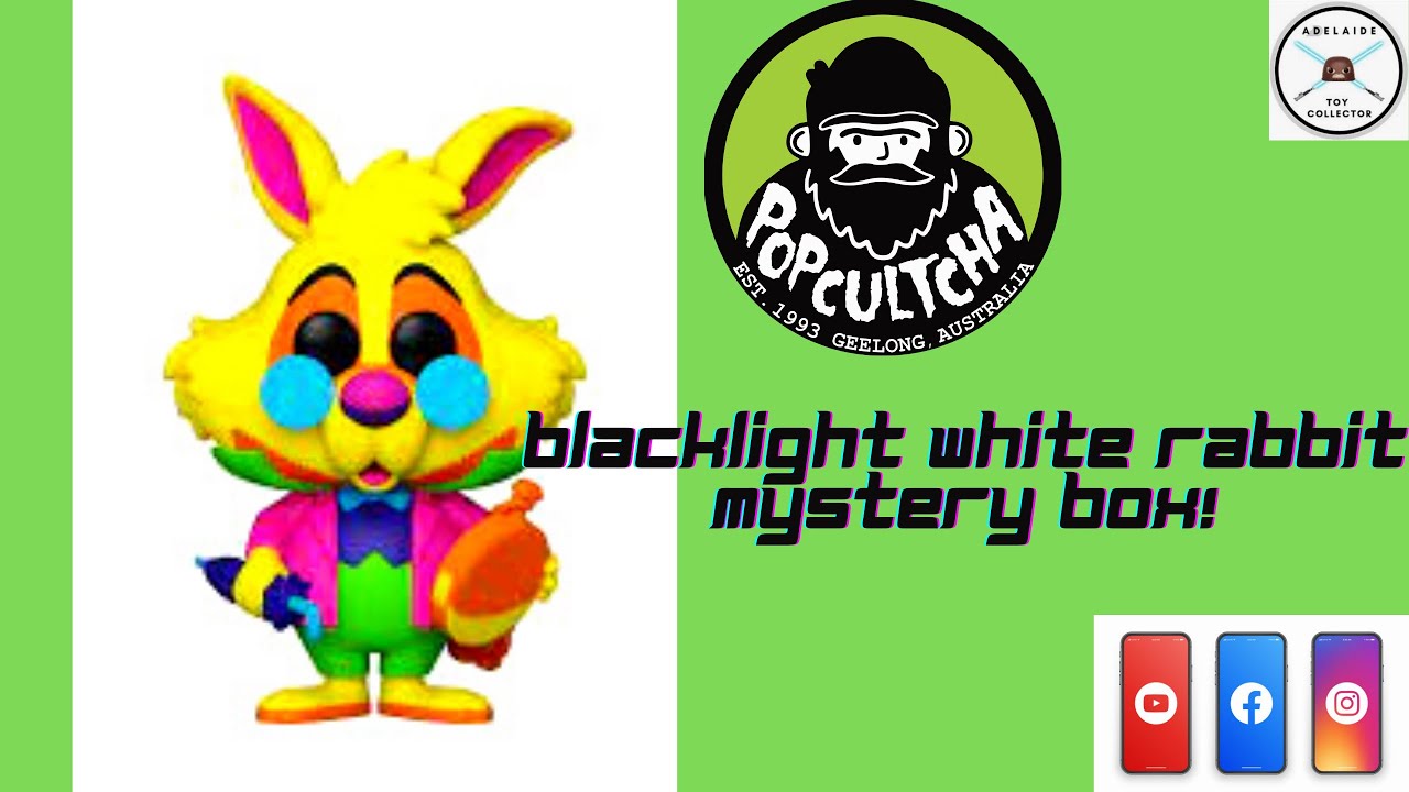 $199 Blacklight White Rabbit mystery bundle from Popcultcha! What did I score?