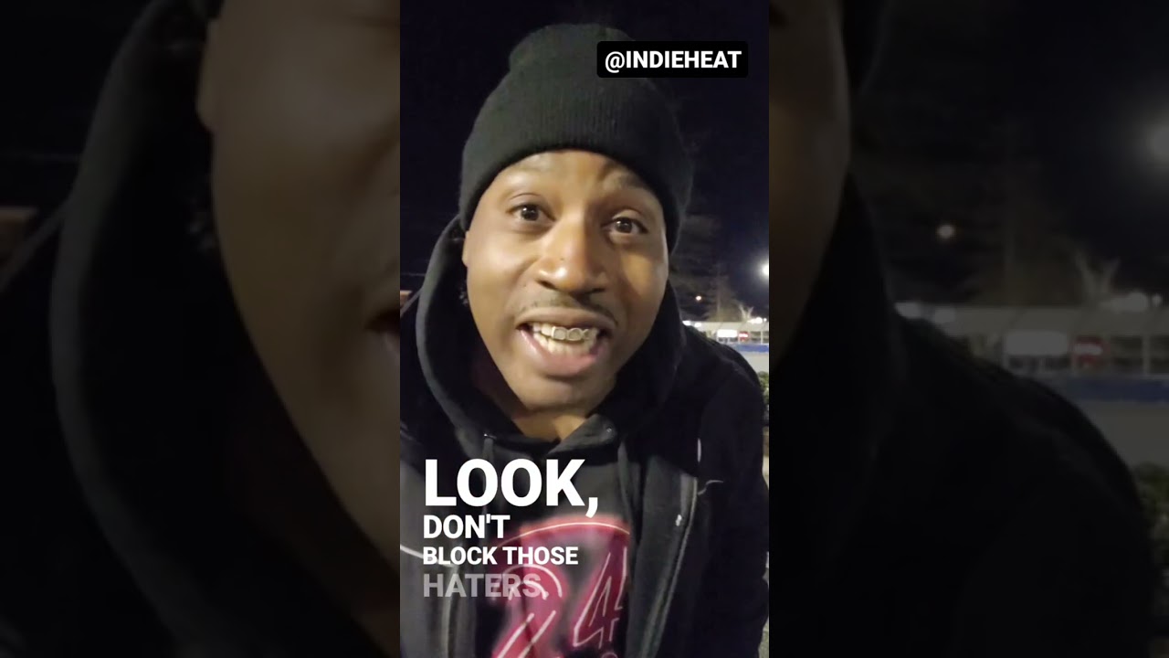 DONT BLOCK THE HATERS #indieheat #motivation #reels