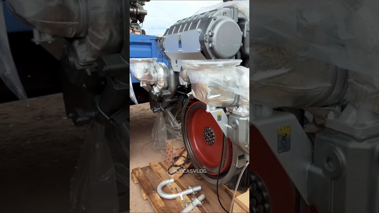 MOTOR YANMAR DE 1400HP DO N/M LUZEIRO II. 