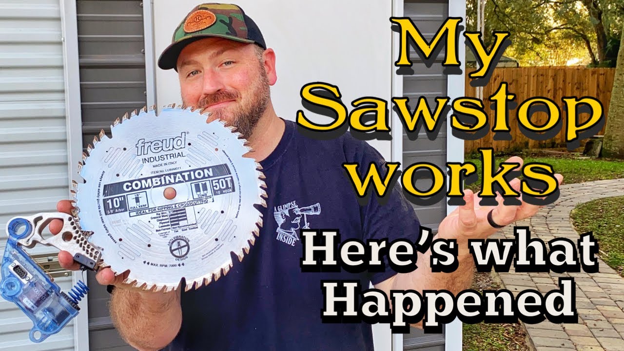 My SAWSTOP WORKS! Plus, Why I Love Being A Maker! | A Glimpse Inside How To