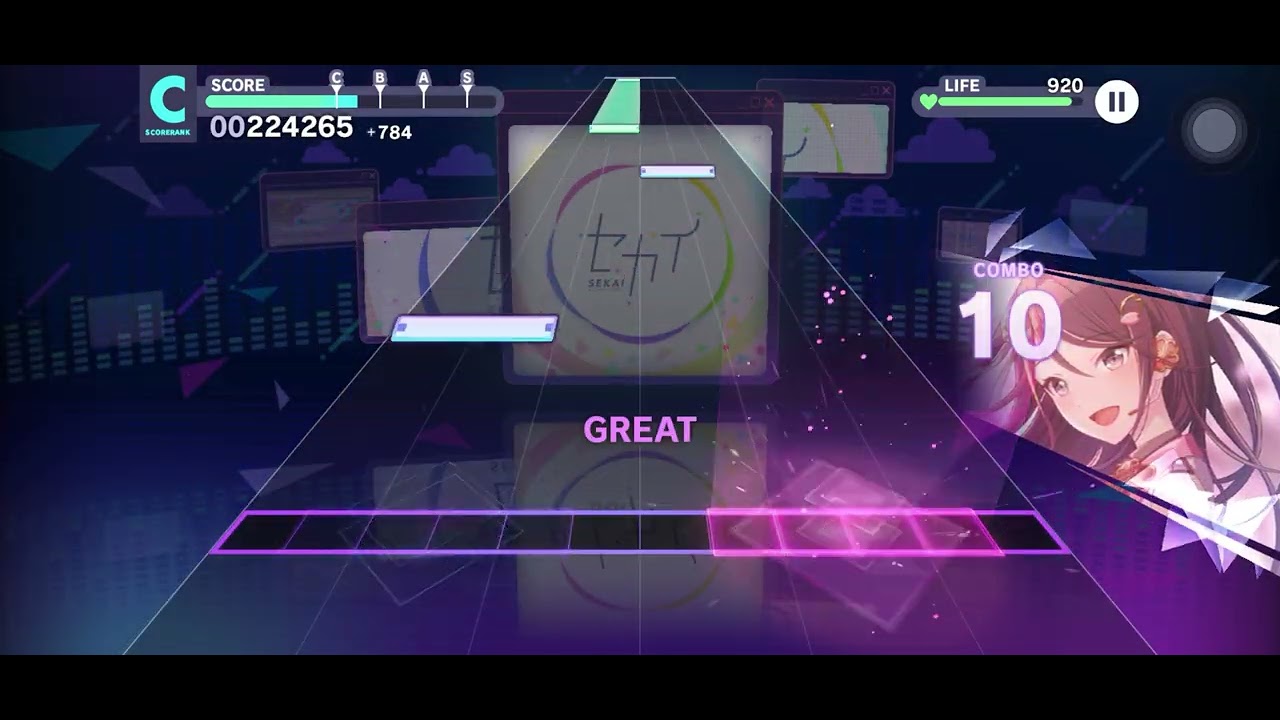 Ahem yeah just playing PJSK