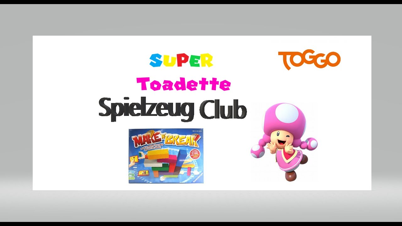 Super Toadette Spielzeug Club Make 'N' Break