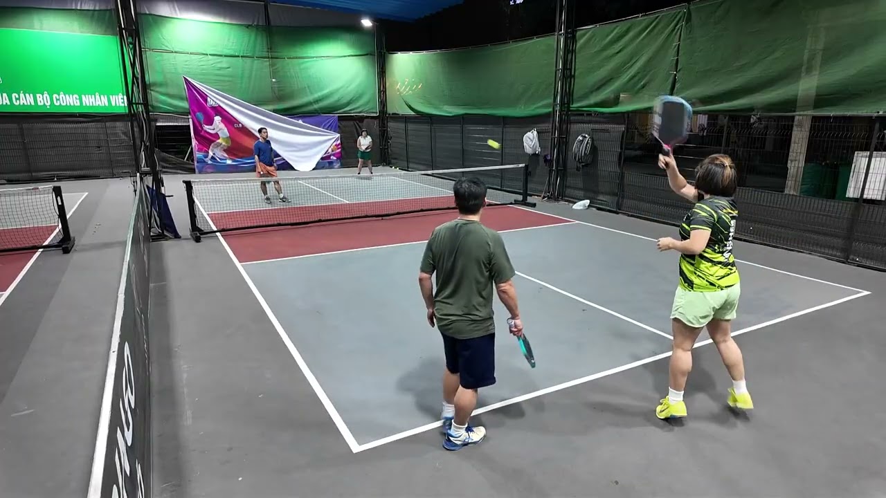 Cap Giang vs Hải Hường TEAM PICKLE BALL THĂNG LONG