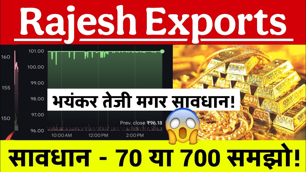 Rajesh Exports Q4 ? Rajesh Exports share latest news | Rajesh Exports | Rajesh Exports share target