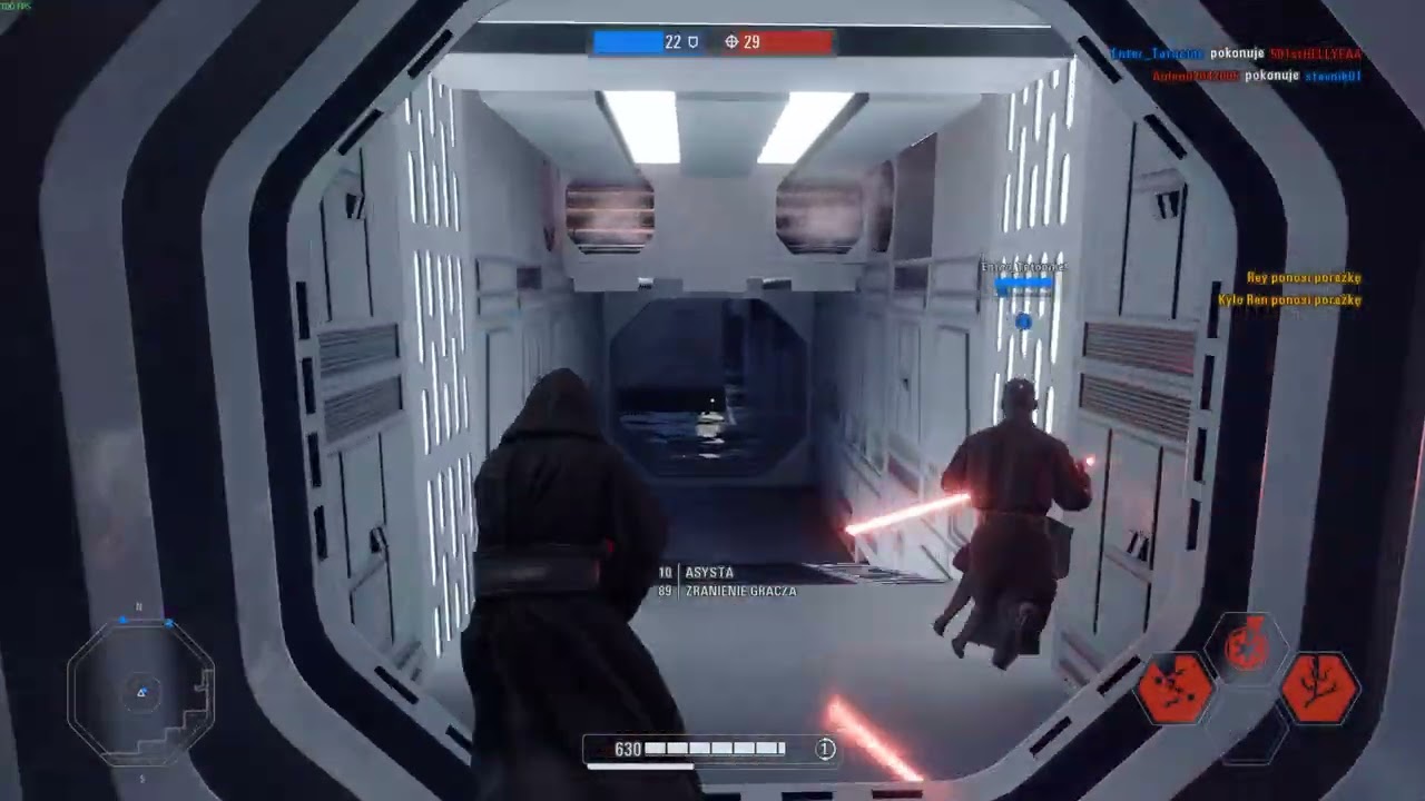 Star Wars Battlefront 2 Rakowy Gejplej Bohaterowie Solo #66 senat i team jebanych botów