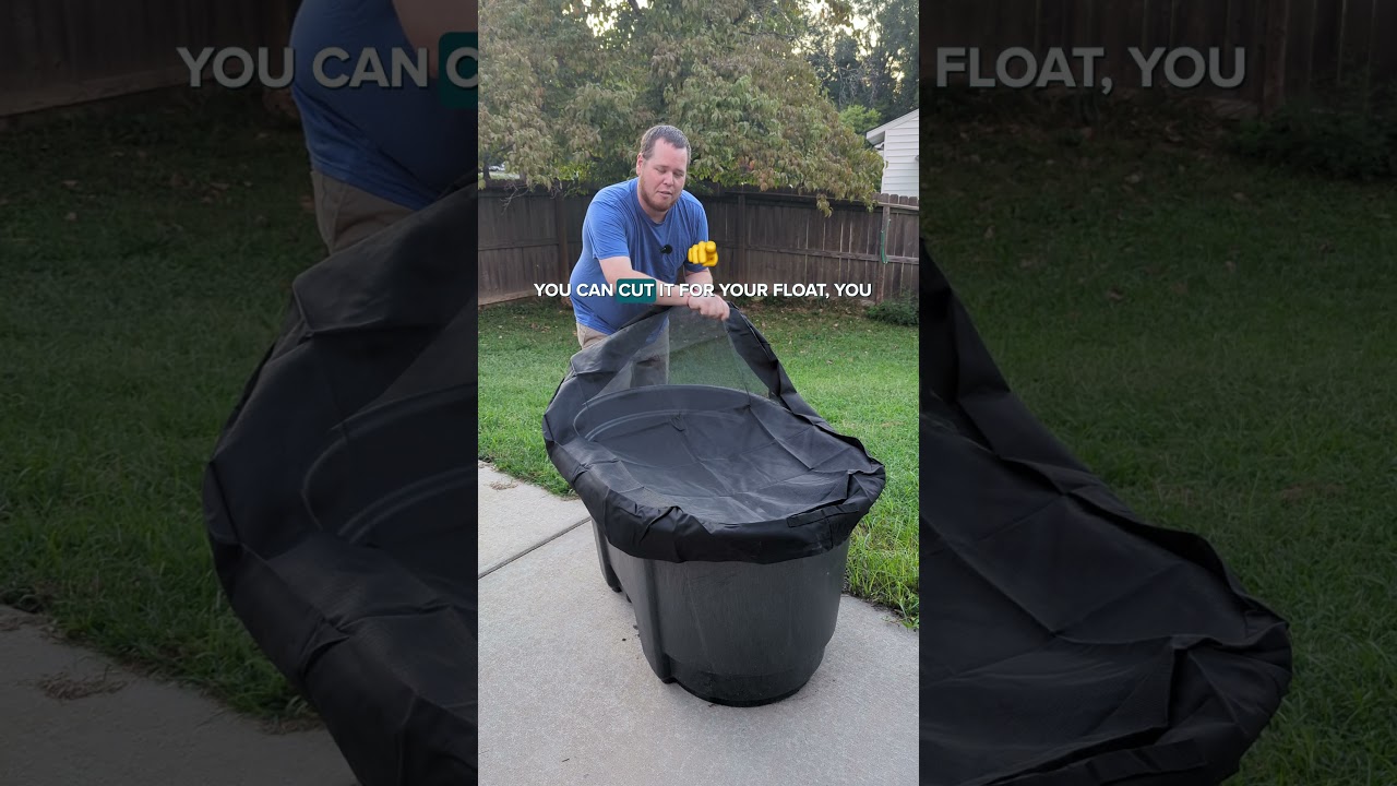 You need this versatile stock tank cover! #farming #farmlife #agriculture #gardening