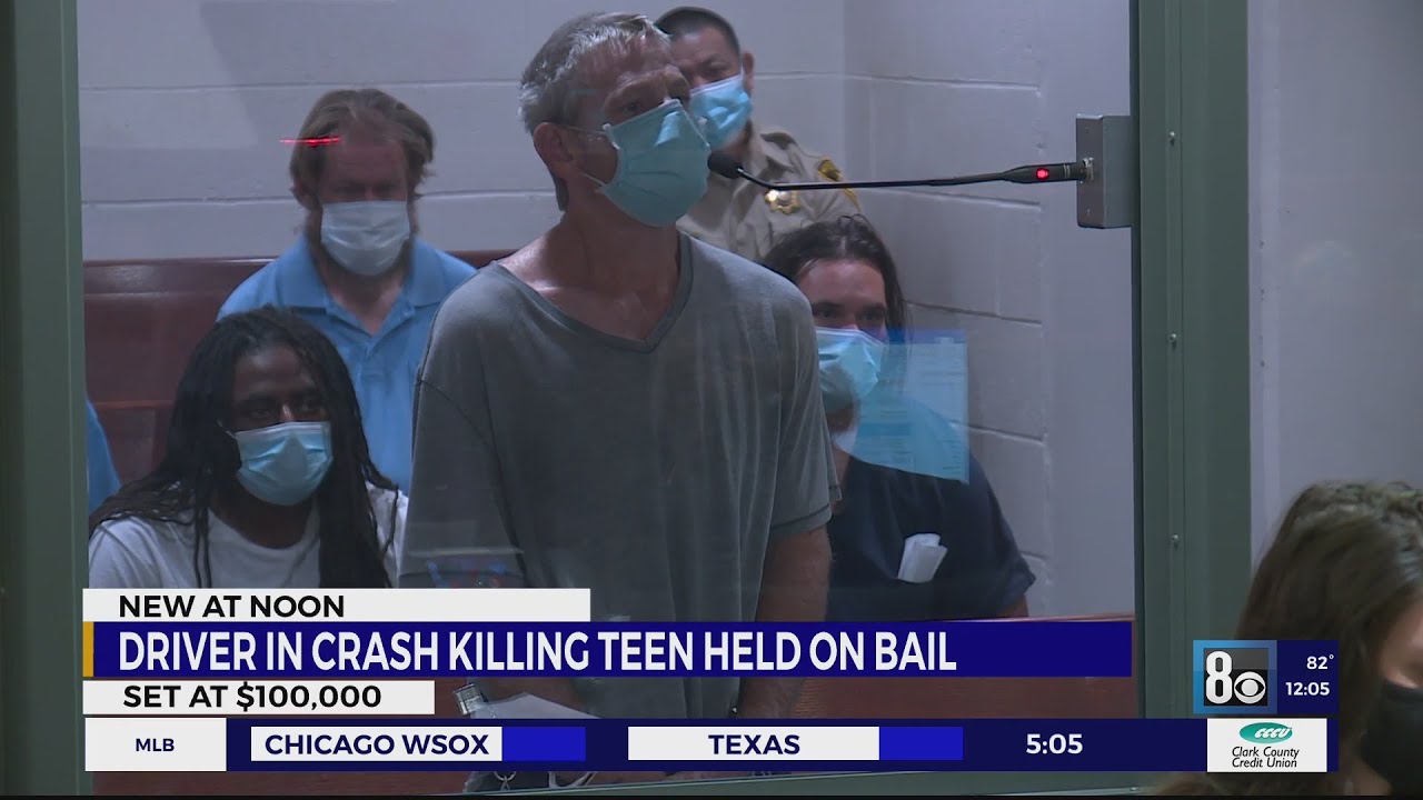 Driver in crash killing teen held on bail
