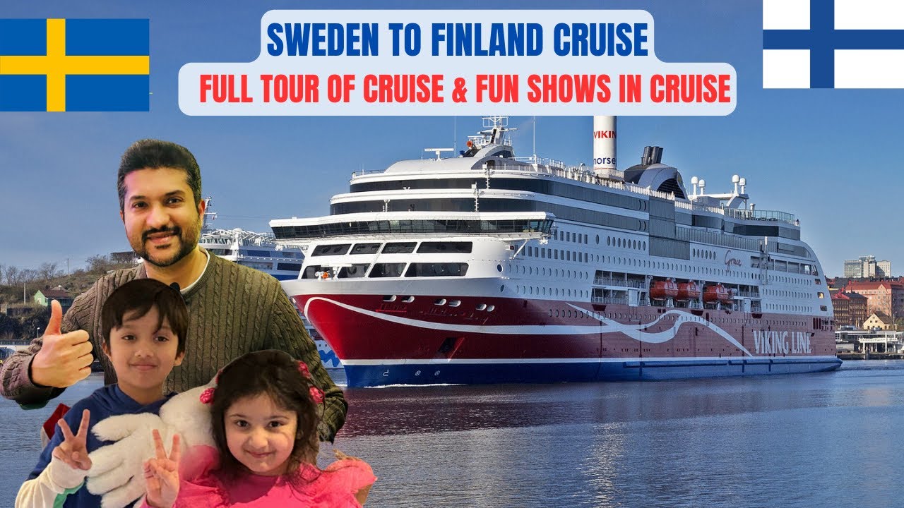 Fun Tour of Viking Grace Cruise | Sweden to Finland | m/s viking grace