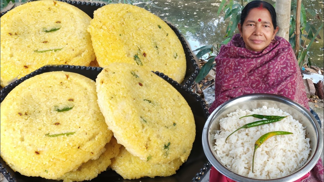 বেঁচে যাওয়া বাসি ভাত না ফেলে এইরকম নরম তুলতুলে পিঠা বানিয়ে ফেলুন,একবার খেলে ইচ্ছে করে ভাত বাঁচাবেন