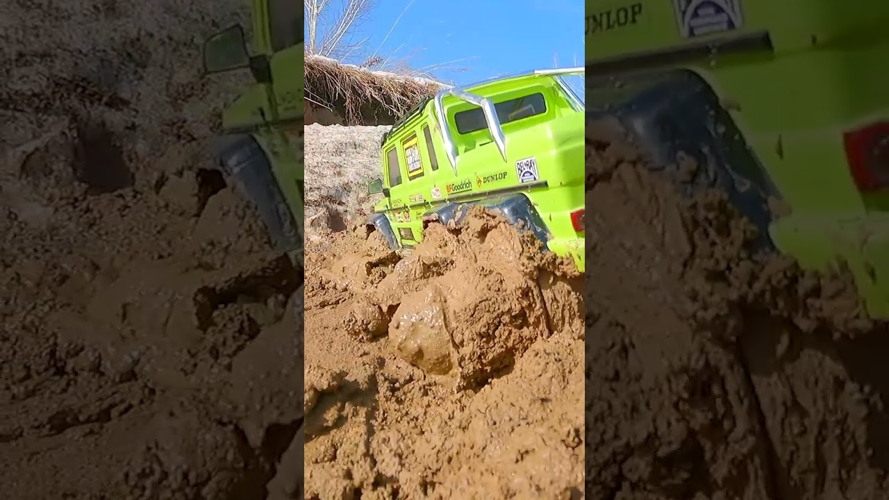 RC CAR 6x6 Stuck in MUD