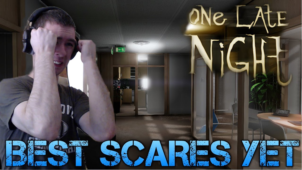 One Late Night - BEST SCARES YET - Indie Horror Game Walkthrough/Commentary/Facecam