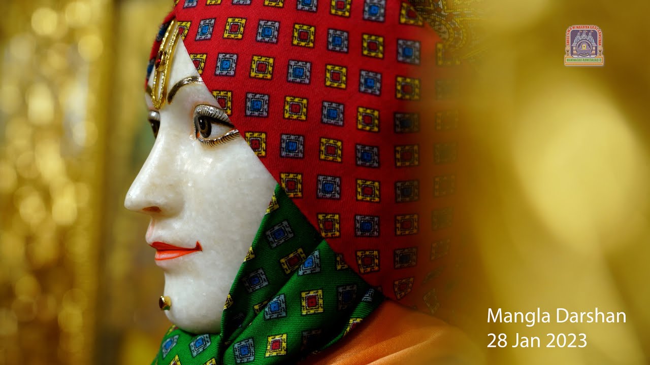Divine Mangla Aarti Darshan - Shree Swaminarayan Mandir Maninagar