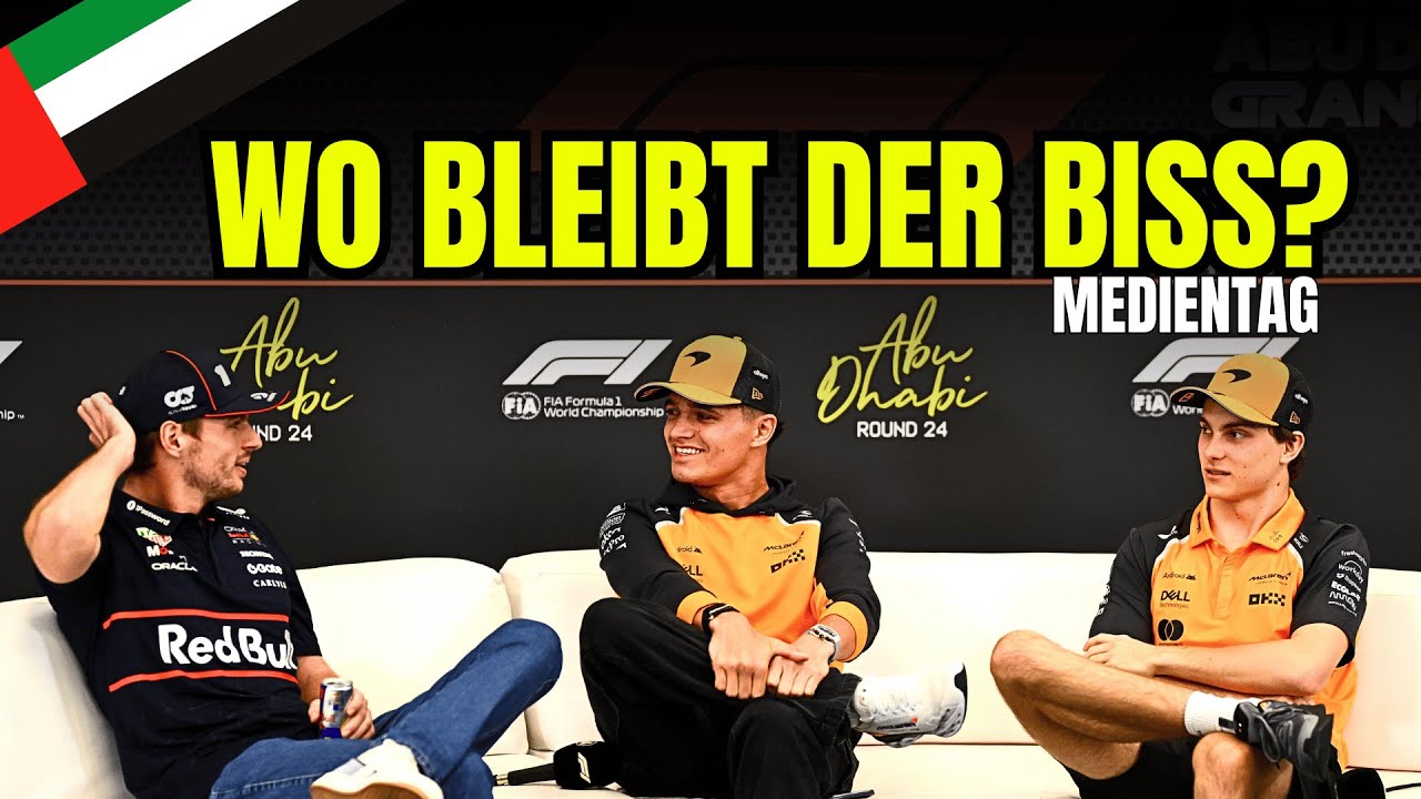 WM-PK wird zum Schmuse-Gipfel: Was war das denn?! | Medientag F1 Abu Dhabi 2025