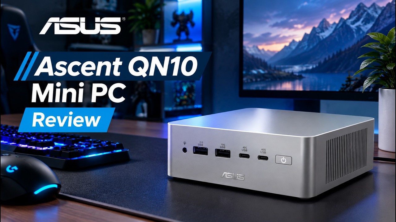 ASUS Ascent QN10 Mini PC Review | Best Mini PC 2026!
