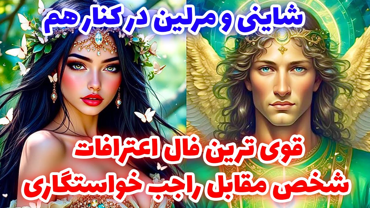 شاینی و مرلین در کنار هم - قوی ترین فال اعترافات شخص مقابل راجب خواستگاری @merlintarott