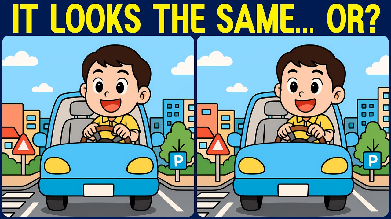 [Spot the Difference Brain Training] Similar pictures but can you easily see the difference?